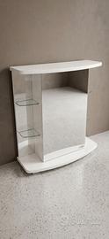 Specchiera / Pensile da bagno bianco