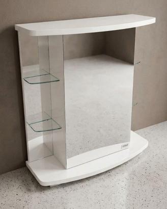 Specchiera / Pensile da bagno bianco
