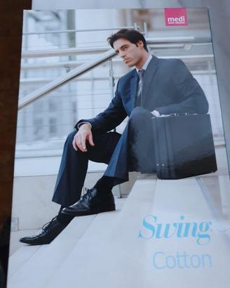 CALZA ELASTICA DA UOMO MEDI SWING COTTON