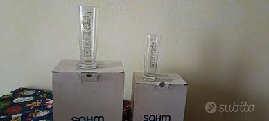 nuovi 12 bicchieri birra Becks