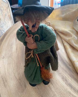 Bambola Strega befana vintage