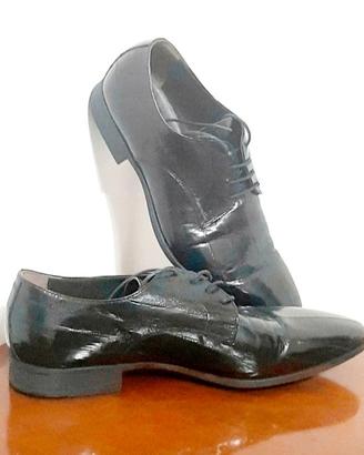 Scarpa nero giardini rettile nere uomo 44  