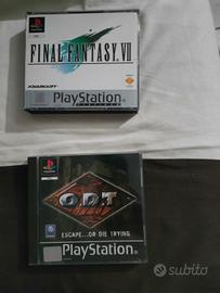final fantasy VII Platinum e O.D.T ps1