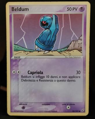 Pokemon Beldum 55/107 EX Deoxys ITA