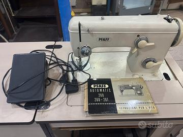 Macchina da cucire pfaff automatic 260