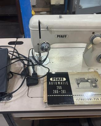 Macchina da cucire pfaff automatic 260