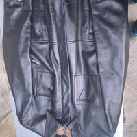 giacca pelle dolce gabbana