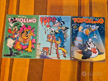 3 numeri di Topolino 