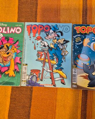 3 numeri di Topolino 
