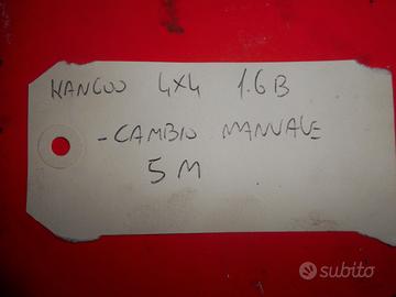 Cambio renault kango 4x4 1.6 benzina