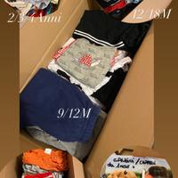 Lotto abbigliamento bambino