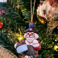 Statuina Thun Babbo Natale Carabiniere GIS