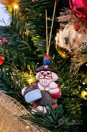 Statuina Thun Babbo Natale Carabiniere GIS