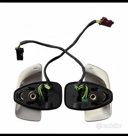 Palette cambio originali OEM Mercedes argento