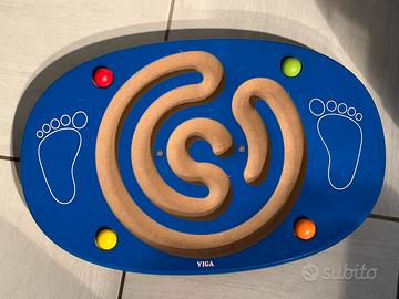 Base basculate per gioco di equilibrio