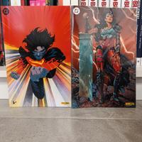 Absolute Wonder woman 1 e Superman 1 variant 