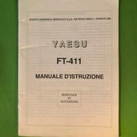 Yaesu FT-411 manuale d’istruzione
