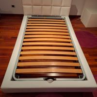 Letto imbottito una piazza e 1/2  + materasso