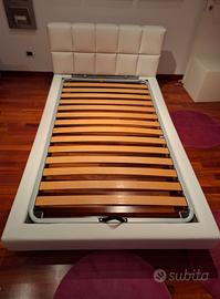 Letto imbottito una piazza e 1/2  + materasso