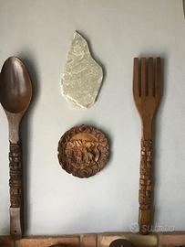 Posate etniche in legno