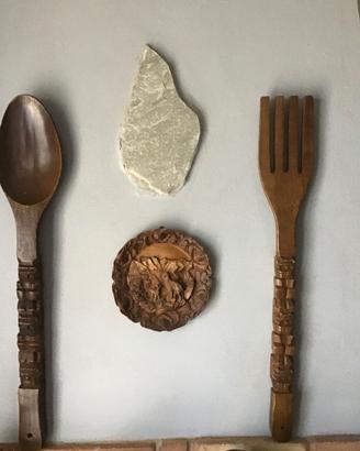 Posate etniche in legno