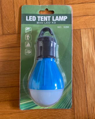 Luce led campeggio o casa