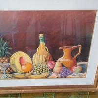 Opera su tela ad olio firmata davanti e sul retro