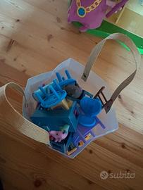 Casa peppa pig e peluche peppa