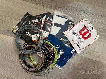 Corde da tennis set 12 metri