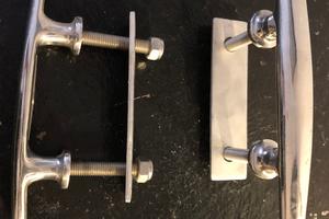 Coppia di bitte a galloccia Inox Marine Town