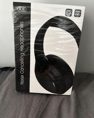 Cuffie Bluetooth A18 con cancellazione del rumore