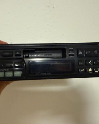 Autoradio Alpine 7513L vintage a cassette