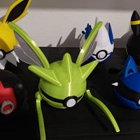 Set Poké Ball Pokémon decorative stampate in 3D –