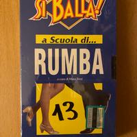 24 cassette in VHS lezioni di ballo