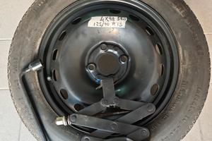 Kit ruotino di scorta r15 panda CROSS 500 Abarth