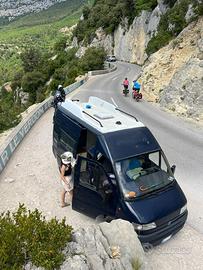 Tetto calpestabile ex ufficio mobile carabinieri