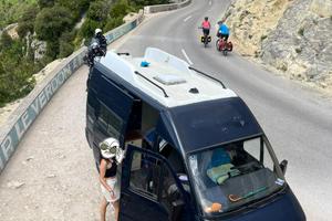 Tetto calpestabile ex ufficio mobile carabinieri