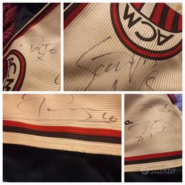 sciarpa Milan 2008 2009 autografata