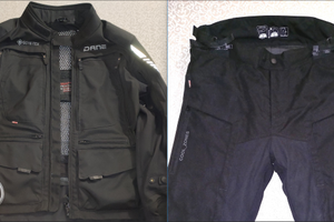 Completo moto DANE gore-tex nero taglia 54