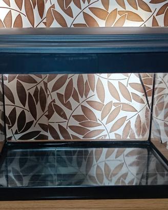 Acquario come nuovo con lampada ed interrutore