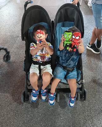 passeggino gemellare