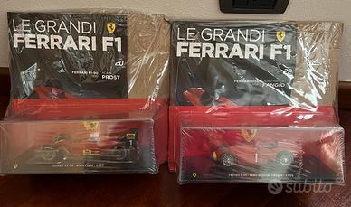 Modellino Ferrari Prost e Fangio