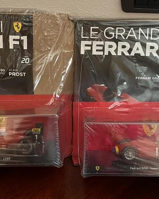 Modellino Ferrari Prost e Fangio