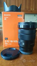 Obiettivo sony 18-105 f4 G