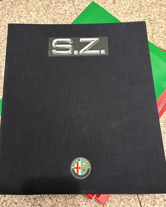 Alfa Romeo SZ brochure/depliant completo