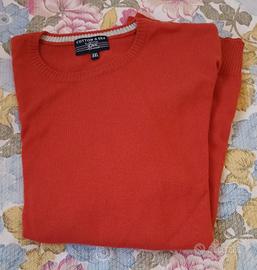 maglia girocollo cotton & Silk