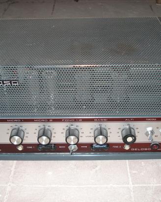 AMPLIFICATORE VALVOLARE GELOSO.