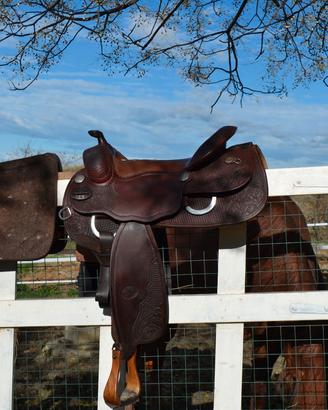Sella reining Billy Cook