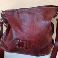 Borsa Campomaggi pelle color cognac