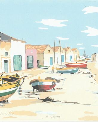 aldo riso serigrafie 30x21 originali